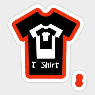 T shirt Sticker